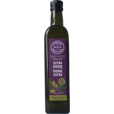 Your Organic Nat Olijfolie extra vierge bio 500 Milliliter - Voeding