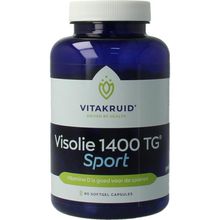 Foto van Vitakruid visolie 1400 tg sport