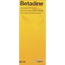 Foto van Betadine Jodium oplossing