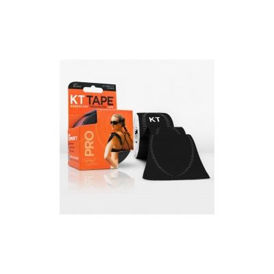 KT Tape Pro precut 5 meter zwart 20 stuks - Sport verzorging