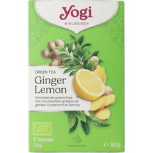 Foto van Yogi Tea Green tea ginger lemon