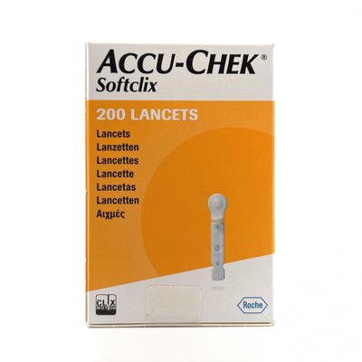 Foto van Accu Chek Softclix lancetten