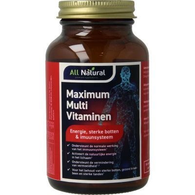 All Natural Maximum multi vitaminen