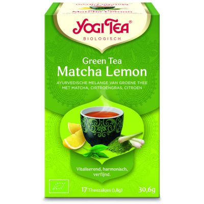 Yogi Tea Green tea matcha lemon