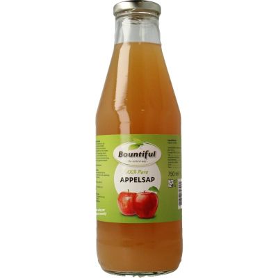 Bountiful Appelsap 750 Milliliter - Overig reform/levensmiddelen