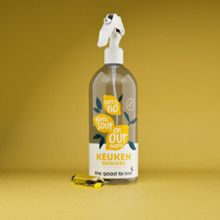 Foto van The Good Brand Keukenreiniger sprayfles + 1 pod