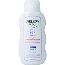 Foto van Weleda Baby derma 3 in 1 bodylotion bio