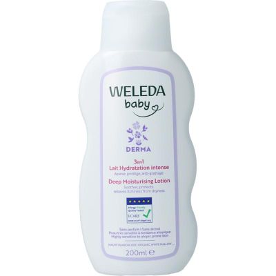 Foto van Weleda Baby derma 3 in 1 bodylotion bio