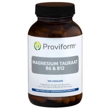 Foto van Proviform Magnesium tauraat B6 & B12