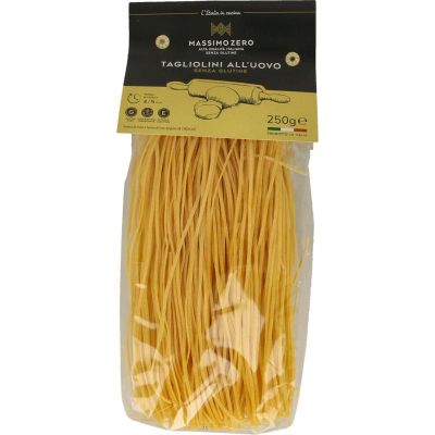 Massimo Zero Tagliolini eierpasta glutenvrij