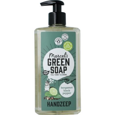 Marcel's GR Soap Handzeep bergamot & black pepper 500 Milliliter - Zeep