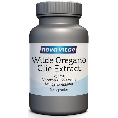 Nova Vitae Wilde oregano olie 250 mg