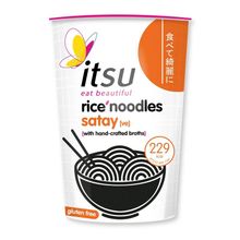 Foto van Itsu Satay rice noodles cup glutenvrij