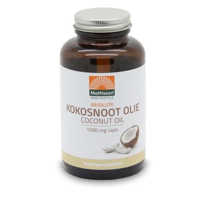 Mattisson Absolute kokosnoot olie 1000 mg