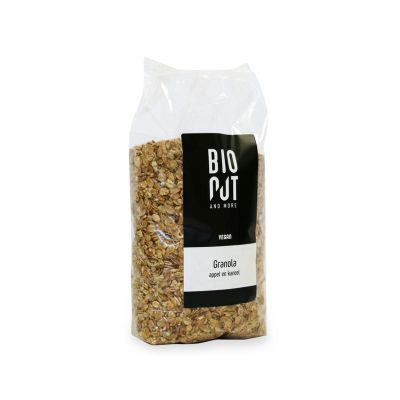 Bionut Granola appel & kaneel bio Bionut Granola appel & kaneel bio 750 gram - Ontbijtgranen