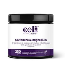 Foto van Cellcare Glutamine met magnesium