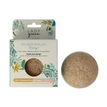 Foto van Lady Green Sponge crushed walnut