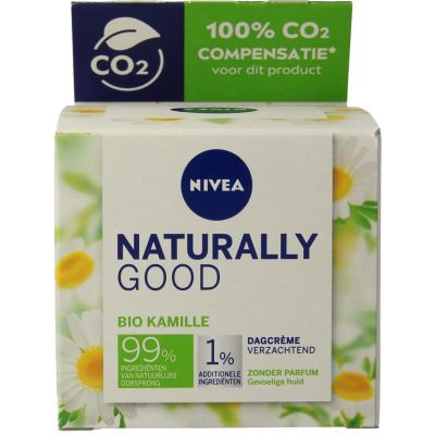 Nivea Naturally pure dagcreme sensitive skin 50 ml - Dagcreme