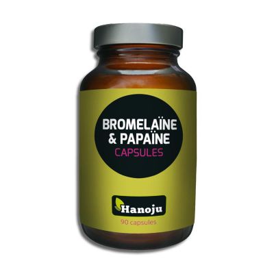 Hanoju Bromelaine papaja enzym