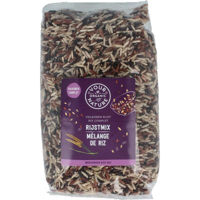 Your Organic Nat Volkorenrijst mix bio Your Organic Nat Volkorenrijst mix bio 500 gram - Voeding