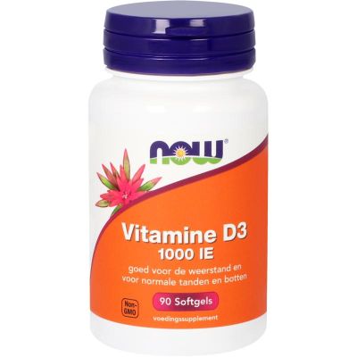 NOW Vitamine D3 1000IE