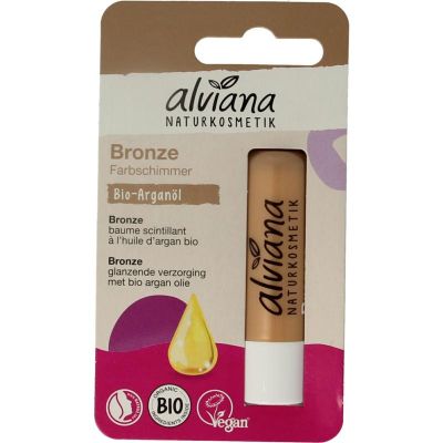 Alviana Lipverzorging bronze