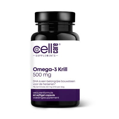 Cellcare Omega-3 krill 60 softgels - Vetzuren