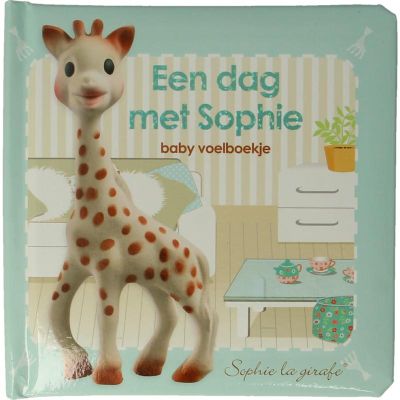 Sophie de Giraf Voelboek baby een dag met Sophie