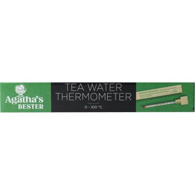 Foto van Agatha s Bester Theewater thermometer houten doos