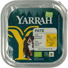 Foto van Yarrah Biologisch hondenvoer paté met kip