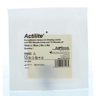 Advancis Actilite manuka non adhesive 10 x 10