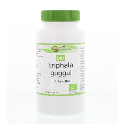 Surya Bio triphala guggul 120 tabletten - Ayurveda