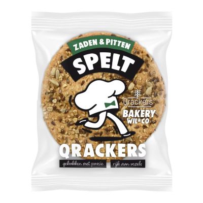 Leev Crackers spelt zaden/pitten bio