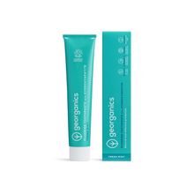 Foto van Georganics Fluor toothpaste fresh mint tube