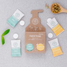 Foto van The Green Lab Co Handzeep navulset munt & kamille