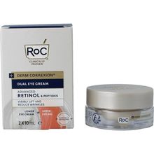 Foto van ROC Derm correxion dual eye cream
