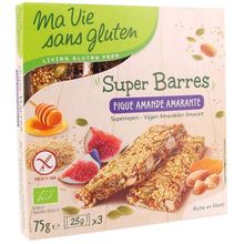 Foto van Ma Vie Sans Amandel vijg amarante reep