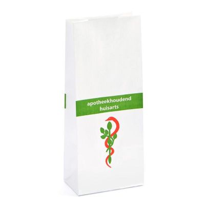 Zak papier apotheekhoudend huisarts 2 10x6x24 500 stuks - 