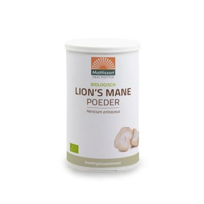 Mattisson Lion's mane poeder biologisch