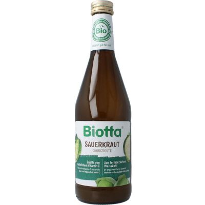 Biotta Zuurkoolsap bio Biotta Zuurkoolsap bio 500 Milliliter - Dranken
