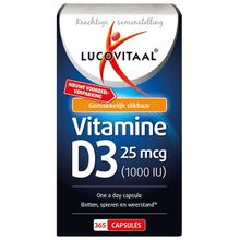 Foto van Lucovitaal Vitamine D3 25 mcg