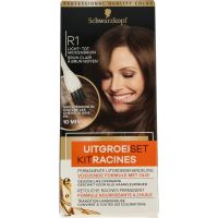 Schwarzkopf Vital uitgroeiset lichtbruin/middenbruin R1