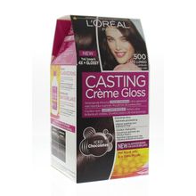 Foto van Loreal Casting creme gloss 500 Cafe lungo
