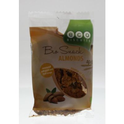 Ecobiscuit Spelt amandelbiscuit 40 gram - Koek