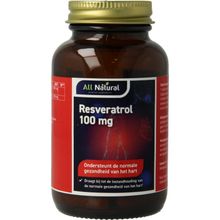 Foto van All Natural Resveratrol 100mg
