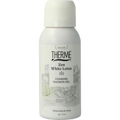 Therme Zen white lotus foam shower 50 Milliliter - Bad/douche
