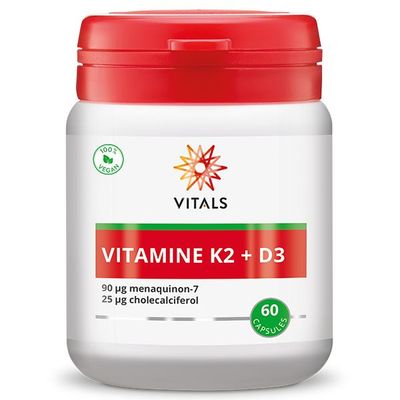 Vitals Vitamine K2 90 mcg Vitamine D 25 mcg