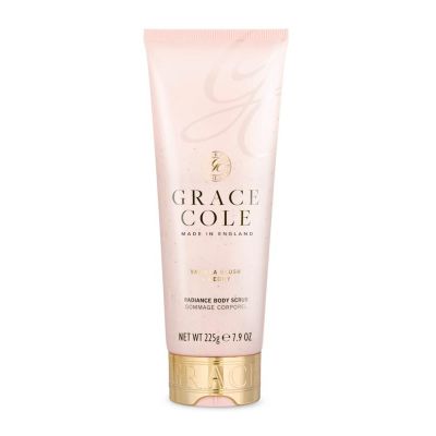 Grace Cole Blush & peony body scrub 225 gram - Bodycreme/gel/lotion