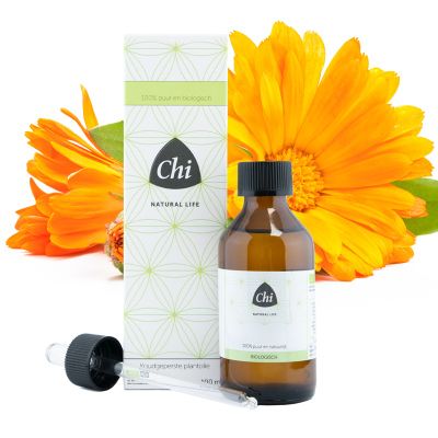 CHI Calendula maceraat 10% bio 100 milliliter - Aromatherapie