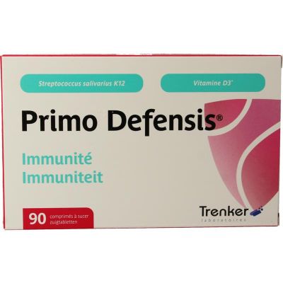 Trenker Primo defensis 90 zuigtabletten - Overige vitaminen/mineralen